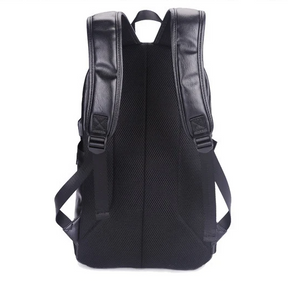 Mochila Masculina para Notebook em Couro - Leather Tech
