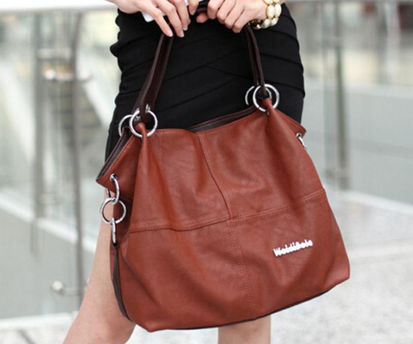 Bolsa  Feminina de Couro Legítimo- Bella Luxe