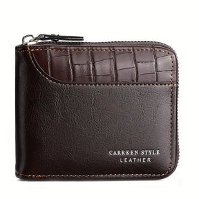 Carteira Masculina De Couro Legítimo - Carrken Style