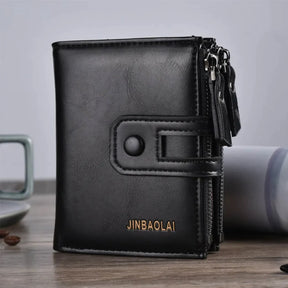 Carteira masculina de couro legítimo - Centure