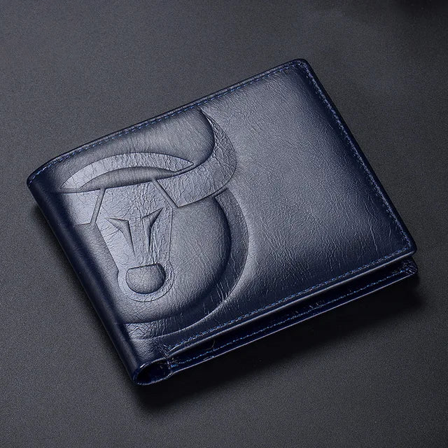 Carteira Masculina De Couro Legítimo - Bull