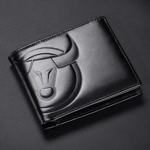 Carteira Masculina De Couro Legítimo - Bull