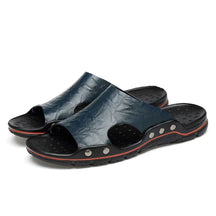 Sandália Masculina em Couro Legítimo - Living