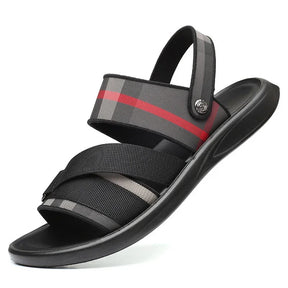 Sandália Masculina em Couro Legítimo - Glitth