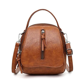 Bolsa Feminina Crossbody de Couro Legítimo - Hanna