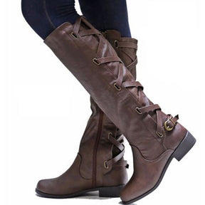 Bota de Couro Legítimo Feminina Cano Alto - Nord