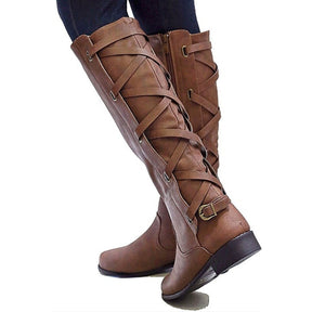 Bota de Couro Legítimo Feminina Cano Alto - Nord