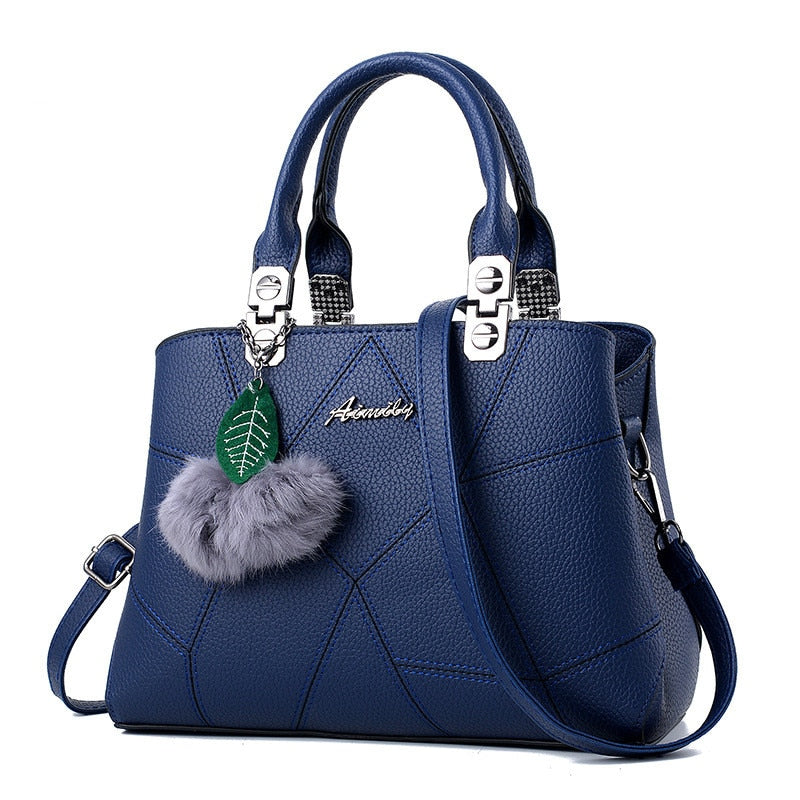 Bolsa De Couro Legítimo Feminina - Mulher Chique