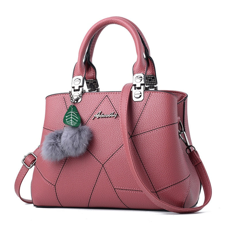 Bolsa De Couro Legítimo Feminina - Mulher Chique