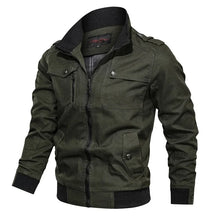 Jaqueta Masculina de Inverno em Couro Legítimo - Rocky