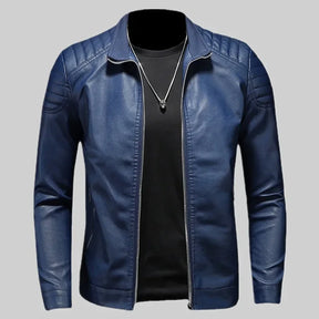 Jaqueta Masculina de Inverno em Couro Legítimo - Donk