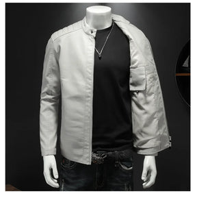 Jaqueta Masculina de Inverno em Couro Legítimo - Venture
