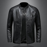 Jaqueta Masculina de Inverno em Couro Legítimo - Venture