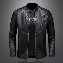 Jaqueta Masculina de Inverno em Couro Legítimo - Venture