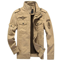 Jaqueta Masculina de Inverno em Couro Legítimo - Eagle