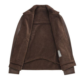 Jaqueta Masculina de Inverno em Couro Legítimo - Tempest