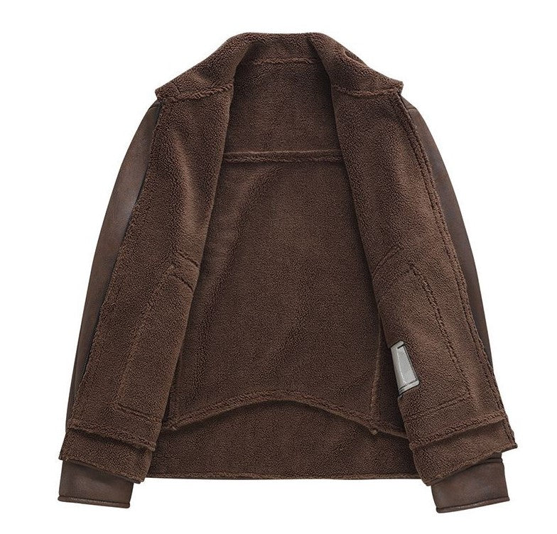 Jaqueta Masculina de Inverno em Couro Legítimo - Tempest