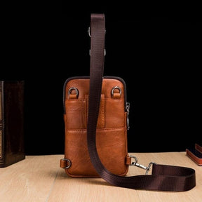 Bolsa Polchete Masculina de Couro Legítimo JEEP - UrbanCou