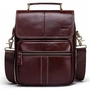 Bolsa Masculina De Couro Legítimo - Kevin