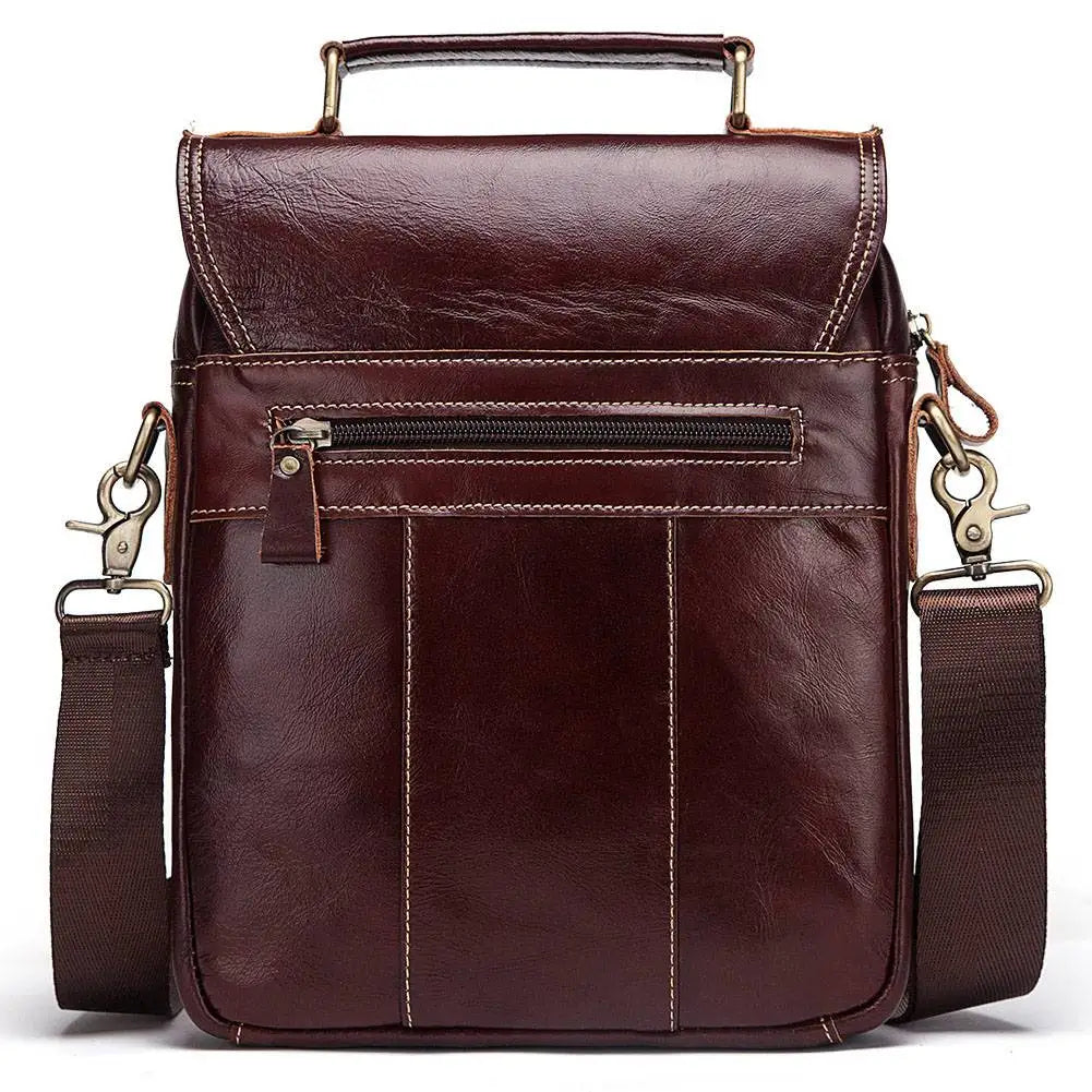 Bolsa Masculina De Couro Legítimo - Kevin