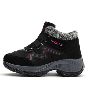 Bota Feminina de Inverno em Couro Legítimo - Fashion
