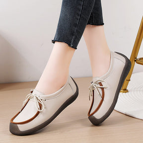 Mocassim de Couro Legítimo Feminino Confortável Antiderrapante - Lilly