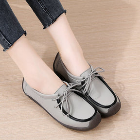 Mocassim de Couro Legítimo Feminino Confortável Antiderrapante - Lilly
