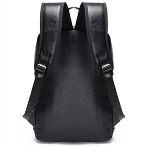 Mochila Masculina De Couro Legítimo - Gunter