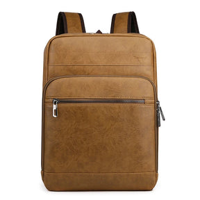Mochila Masculina De Couro Legítimo - Louis