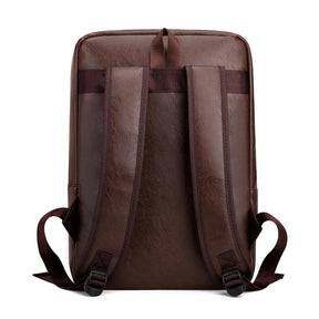 Mochila Masculina De Couro Legítimo - Louis