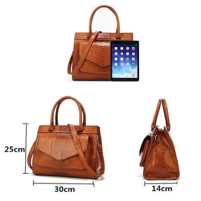 Bolsa de Couro Legítimo Feminina -Luxe Aura Bag