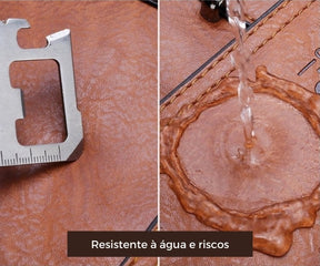 Bolsa Polchete Masculina de Couro Legítimo JEEP - UrbanCou