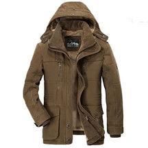Jaqueta Masculina de Inverno em Couro Legítimo - Centure