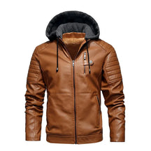 Jaqueta Masculina de Inverno em Couro Legítimo - Icebound