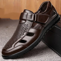 Sandália Masculina em Couro Legítimo - Mordern