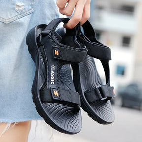 Sandália Masculina em Couro Legítimo - Dump