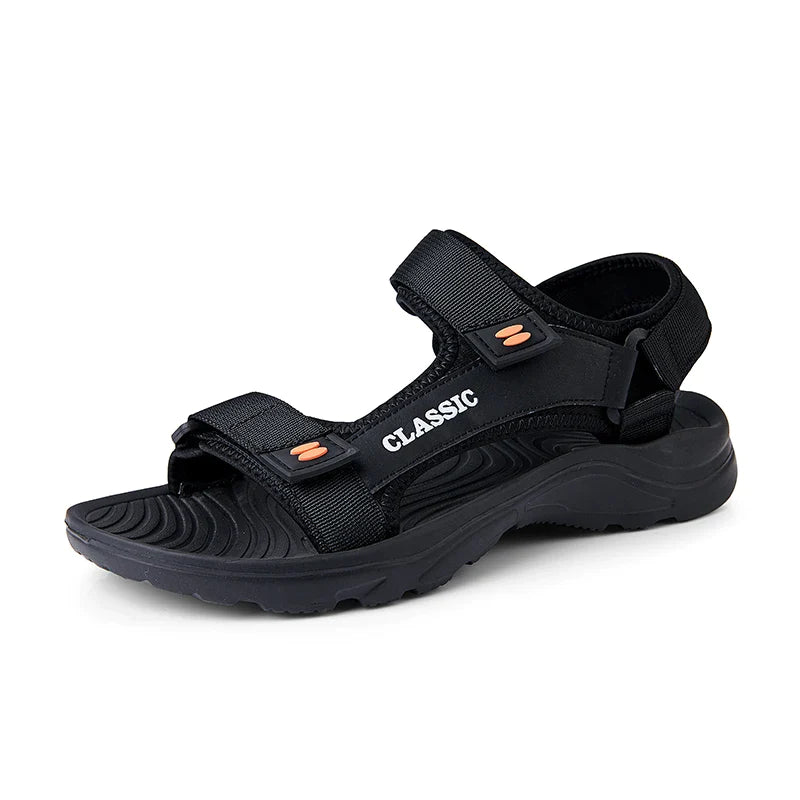 Sandália Masculina em Couro Legítimo - Dump