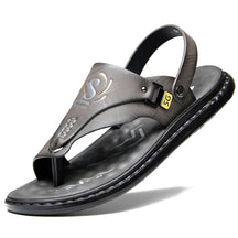 Sandália Masculina em Couro Legítimo - Wise
