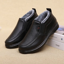 Bota Masculina de Inverno em Couro Legítimo - Estilo Social