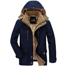 Jaqueta Masculina de Inverno em Couro Legítimo - Centure