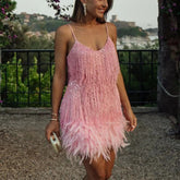 Vestido Feminino Com Franjina - Glim 7