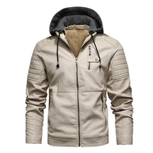 Jaqueta Masculina de Inverno em Couro Legítimo - Icebound