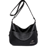 Bolsa De Couro Legítimo Feminina Crossbody  - Virtua
