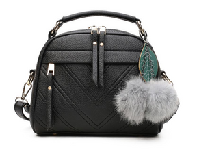Bolsa De Couro Legítimo Feminina  Retrô - Classic Eco