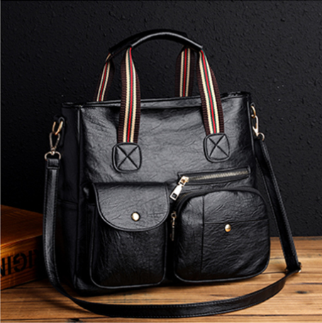 Bolsa De Couro Legítimo Espaçosa Feminina  - Luxor