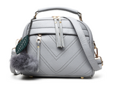 Bolsa De Couro Legítimo Feminina  Retrô - Classic Eco
