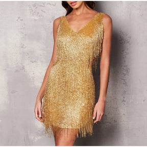 Vestido Feminino Com Franjina - Glim 7
