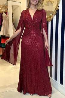 Vestido Feminino de Luxo Para Festa - Romena