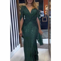 Vestido Feminino de Luxo Para Festa - Romena