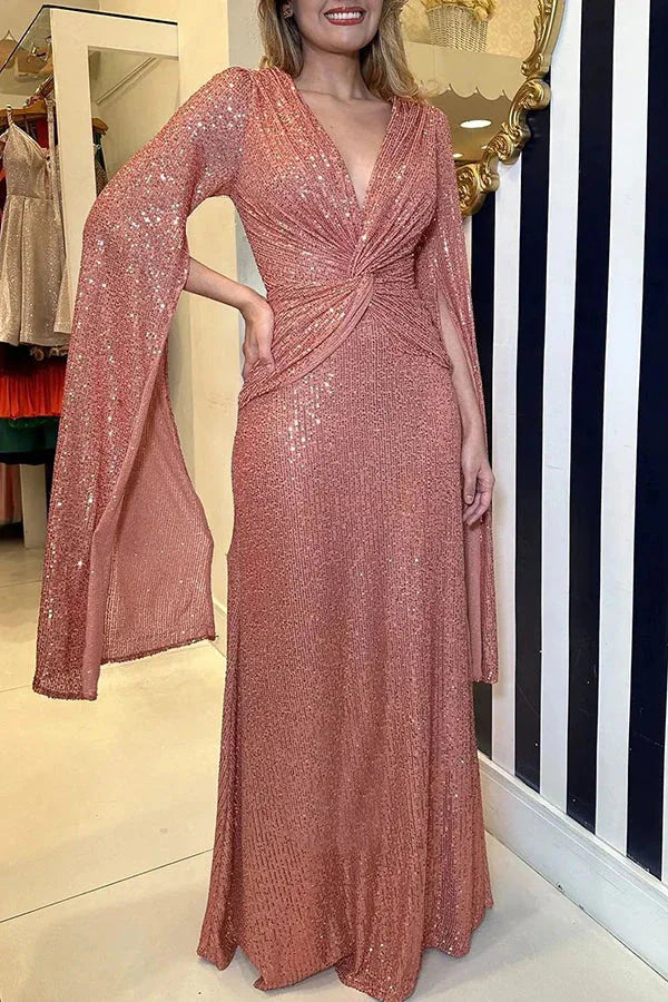 Vestido Feminino de Luxo Para Festa - Romena